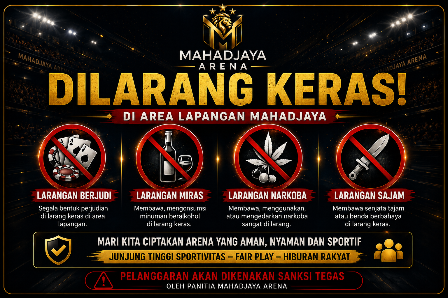 Informasi Mahadjaya Arena